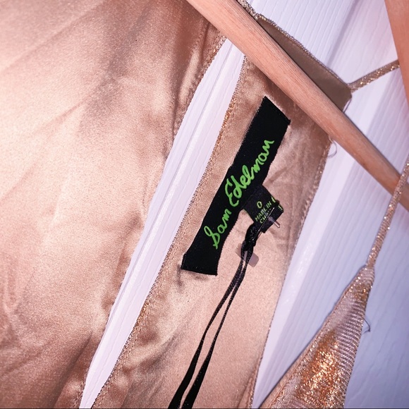 San Edelman Gold Dress - Picture 3 of 4